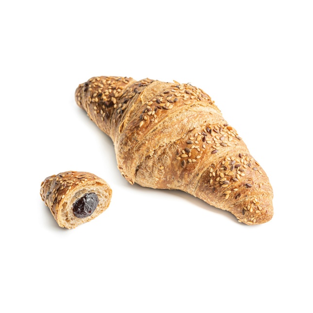 Croissant multicereale cu fructe de pădure