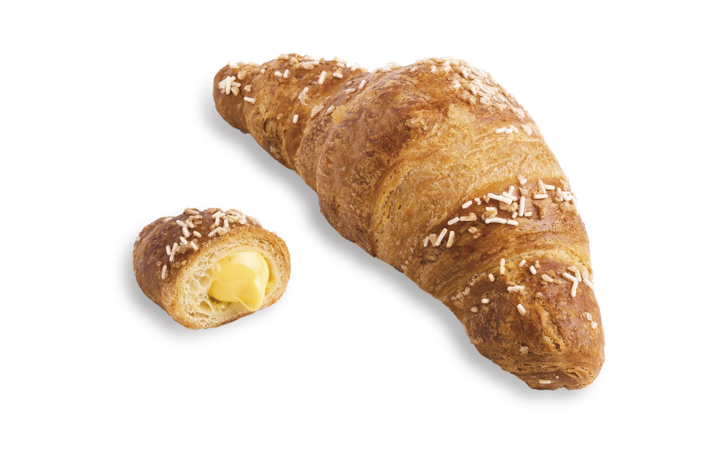 Croissant superumplut cu cremă